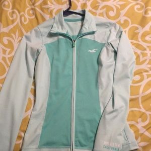 Hollister sport zip up jacket.